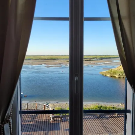 Ferienwohnung Vue Et Terrasse Panoramique Sur La Baie De Somme Saint-Valéry-sur-Somme Exterior foto