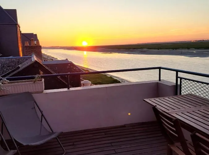 Vue Et Terrasse Panoramique Sur La Baie De Somme